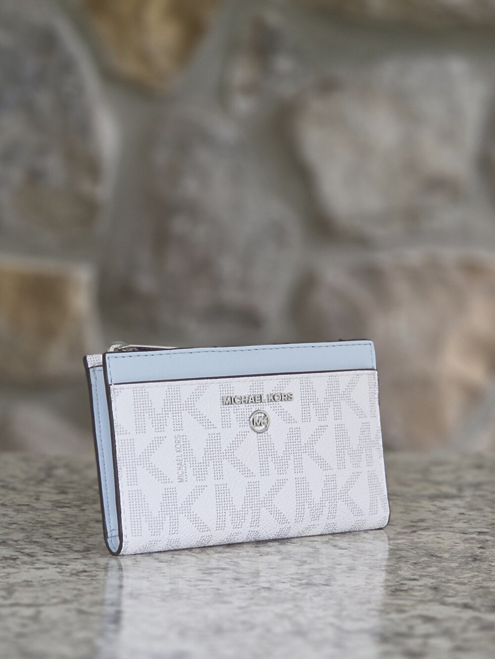Michael Kors Jet Set Logo Small Card Case Wallet